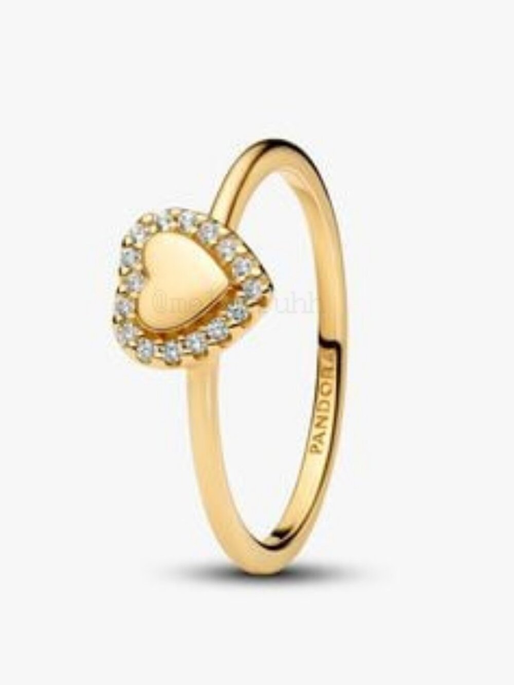 Pandora Heart Halo Ring
